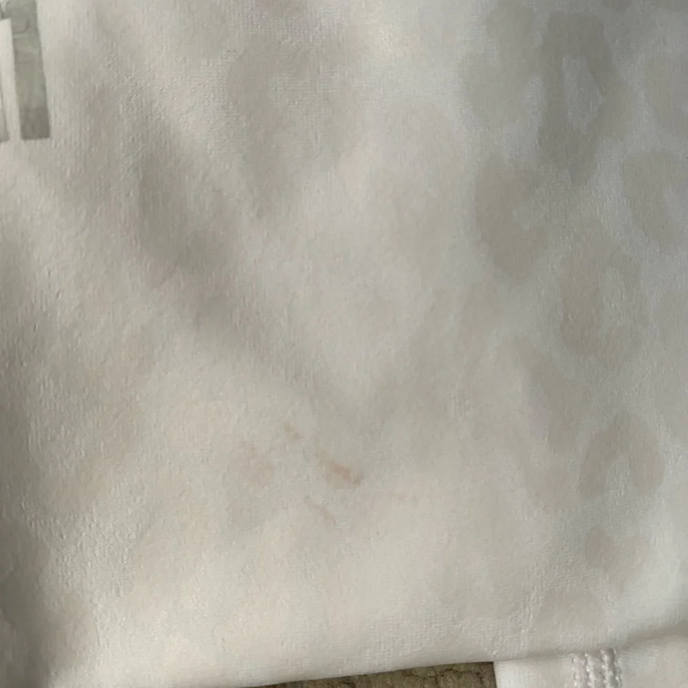 Buffbunny Rebel Leggings White Leopard Print Size Medium - Picture 5 of 9